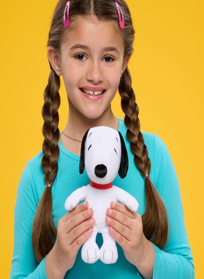 Peanuts Small Plush Snoopy, 7-inch Stuffed Animal, Kids Toys for Ages 3 Up by Just Play - Image 2